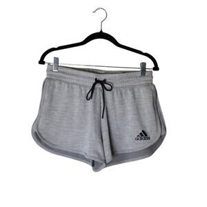 Women's Adidas Pull On Shorts Gray Small